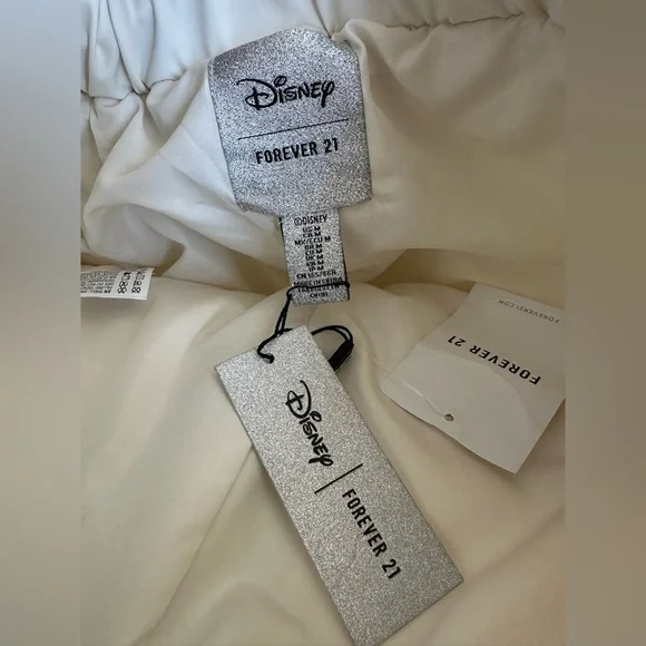 FOREVER 21 x Disney Mickey Mouse Quilted Overalls One piece Jumpsuit - Picture 9 of 16